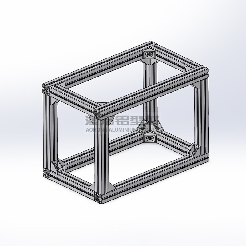 sw畫鋁型材機(jī)架